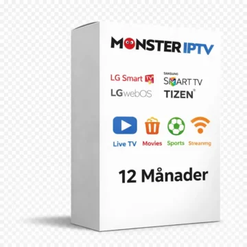 12 Månader Monster IPTV